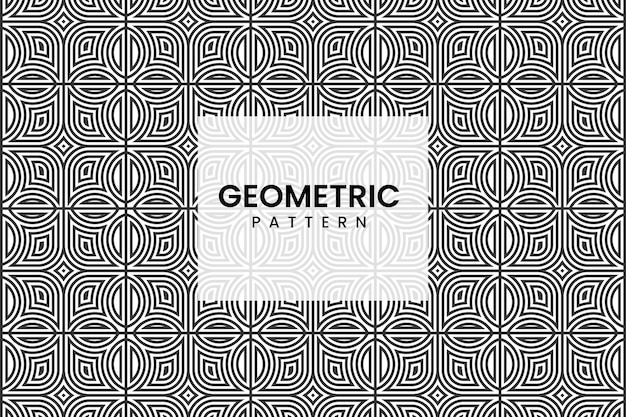 Motif De Lignes De Rayures Géométriques Abstraites