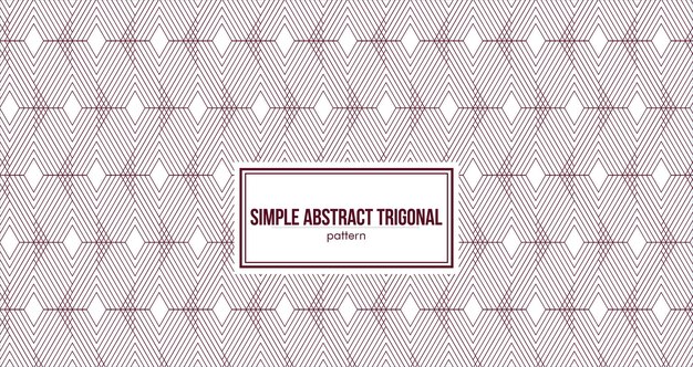 motif de lignes triangulaires sans soudure avec plusieurs trous