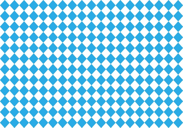 Vecteur motif losange bleu et blanc