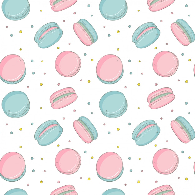 Motif De Macarons Sans Soudure