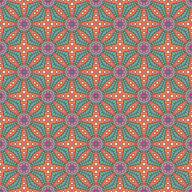 Motif de mandala ornemental de luxe