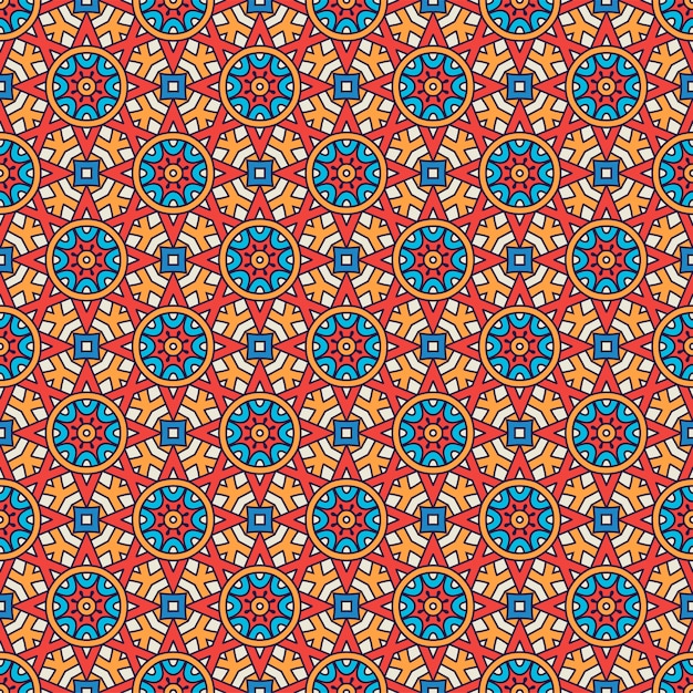 Motif de mandala ornemental de luxe