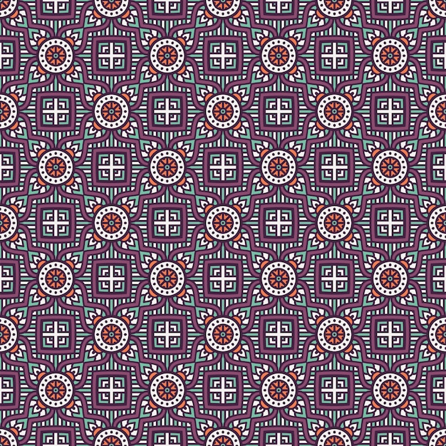 Motif De Mandala Ornemental De Luxe