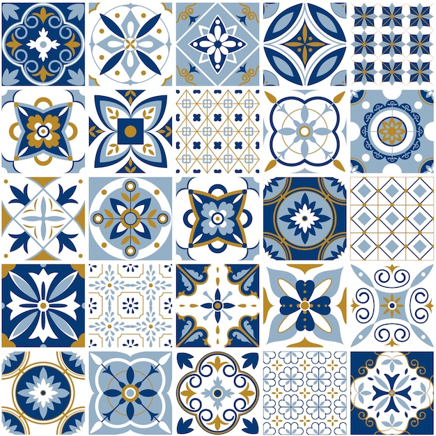 Vecteur motif marocain