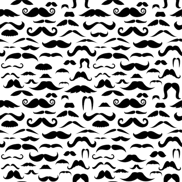 Motif moustache