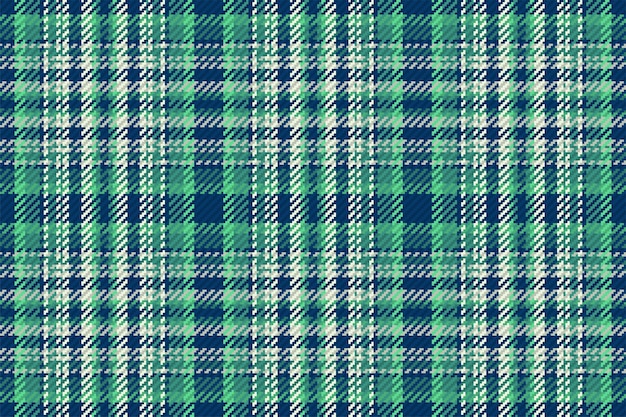 Motif de Noël sans couture de plaid tartan écossais. Arrière-plan reproductible avec texture de tissu à carreaux. Toile de fond de vecteur imprimé textile rayé.