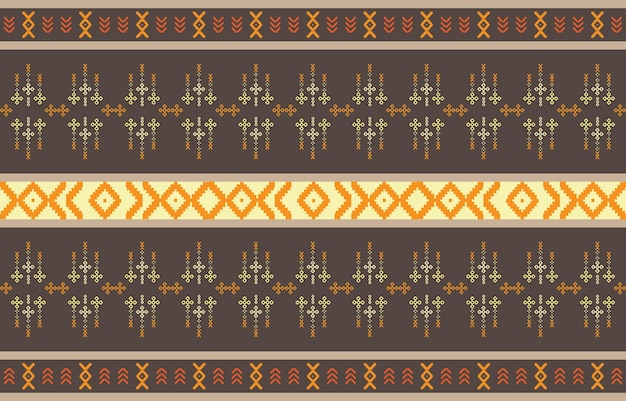 Motif oriental ethnique géométrique Design traditionnel pour vêtements, motifs géométriques et tribaux