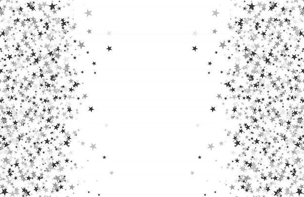 Vecteur motif de paillettes fait d'étoiles