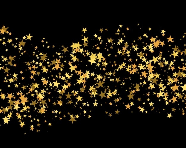 Motif de paillettes fait d'étoiles