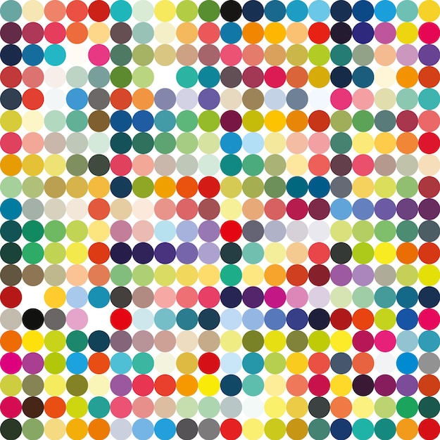 Motif Avec Des Petites Taches Mixtes Transparente Motif De Fond Abstrait Couleur Dot Vector