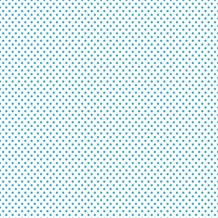 Vecteur le motif de pointes bleues du ciel sur fond blanc, le motif de cercle, le modèle de conception vectorielle de points de grille