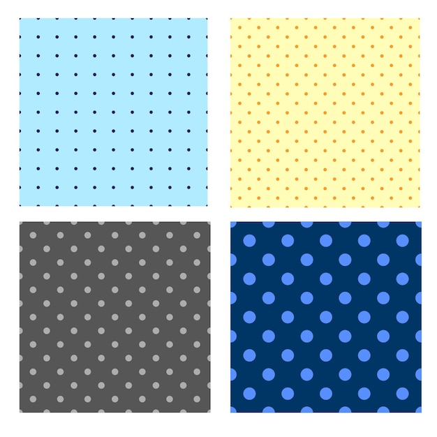 Vecteur motif à pois pour la mode et le fond