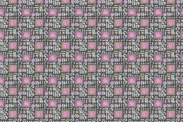 Vecteur motif de rayures circulaires décoratives abstraites