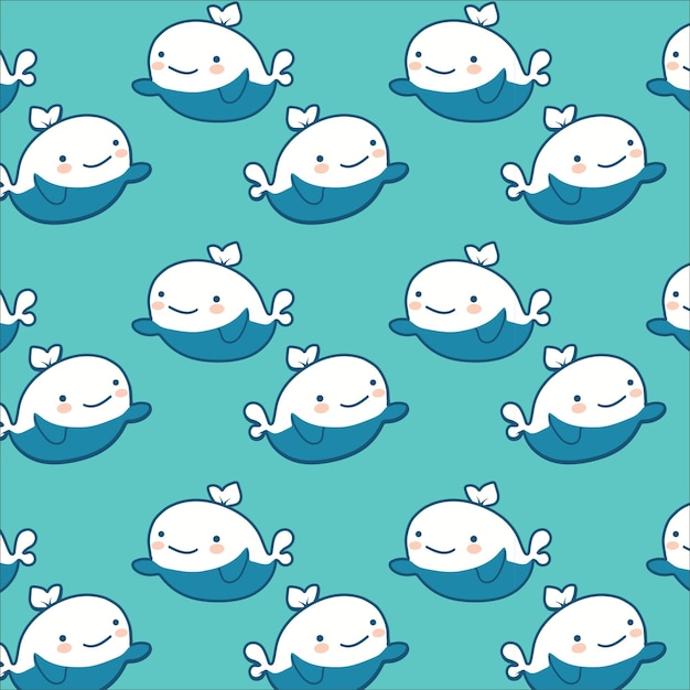 MOTIF SANS COUTURE DE BALEINE MIGNON