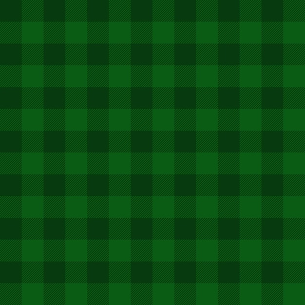 Motif Sans Couture à Carreaux De Tartan Vert