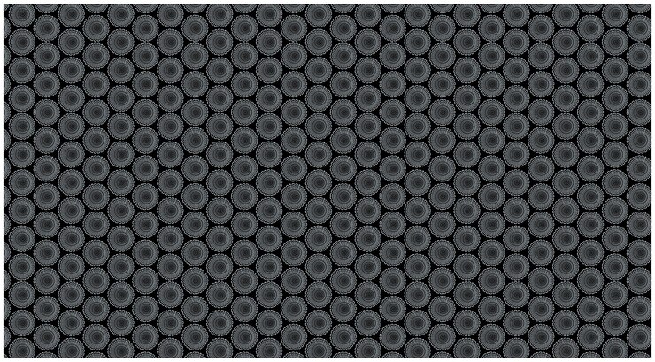 Vecteur un motif sans couture noir et blanc d'un hexagone métallique hexagonal