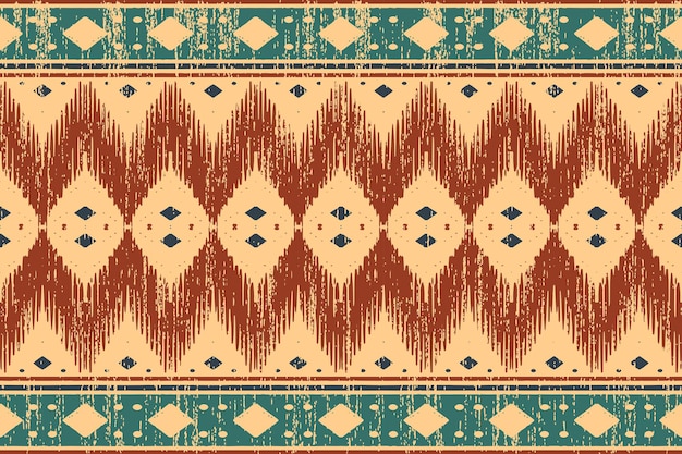 Vecteur motif sans couture vecteur tribal navajo ornement amérindien style de décoration ethnique du sud-ouest