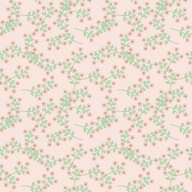 Motif Sans Soudure Floral Pour Le Fond Et Décorer