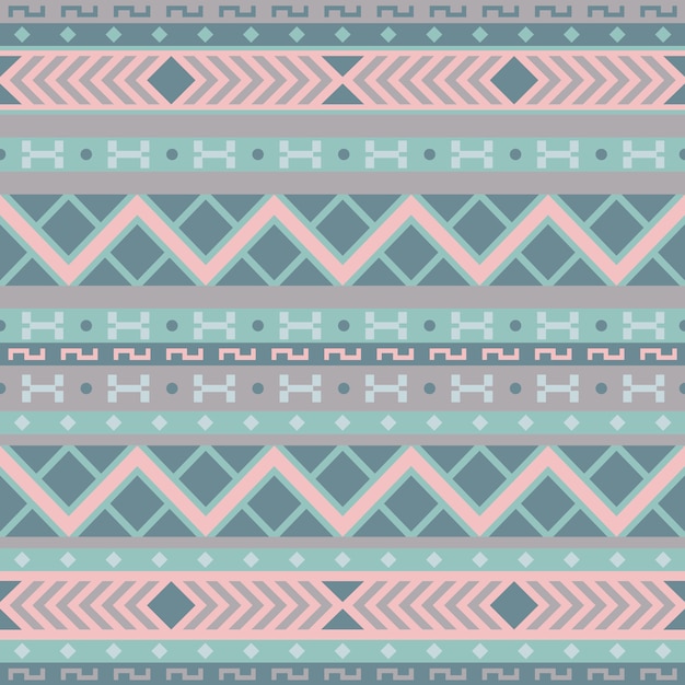 Motif sans soudure géométrique doux dans le style bulgare.