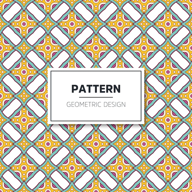 motif sans soudure géométrique