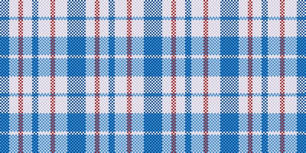 Vecteur motif de tartan écossais sans couture