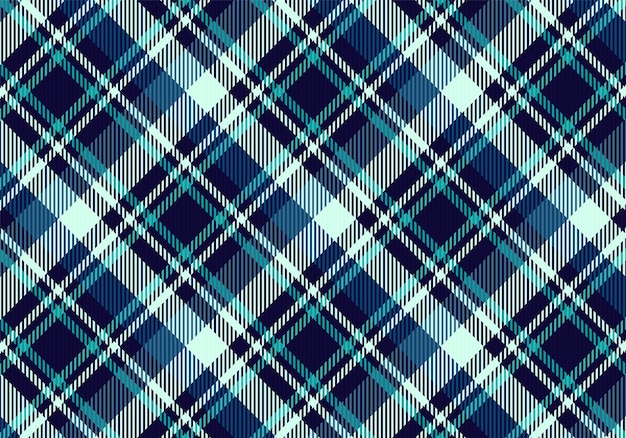 Motif Tartan Ou Plaid Couleur Nuit