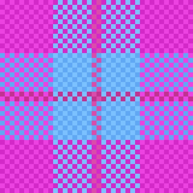 Motif tartan vérifier Textile tissu sans couture Plaid texture vector background