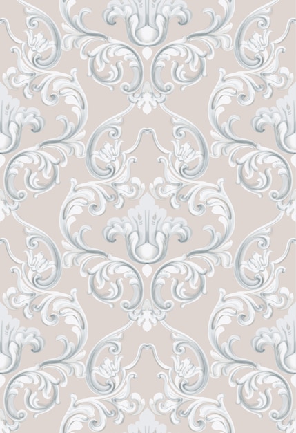 Motif De Texture Rococo