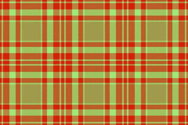 Motif tissu texture tartan textile vérifier fond de vecteur plaid sans couture