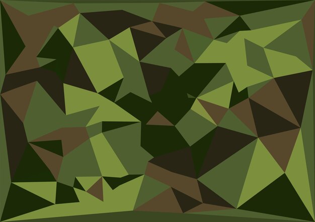 Motif de triangle de camouflage Illustration grunge vectorielle Arrière-plan militaire