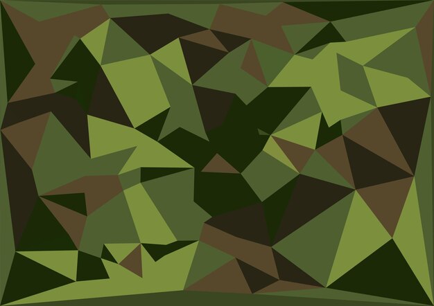 Motif De Triangle De Camouflage Illustration Grunge Vectorielle Arrière-plan Militaire