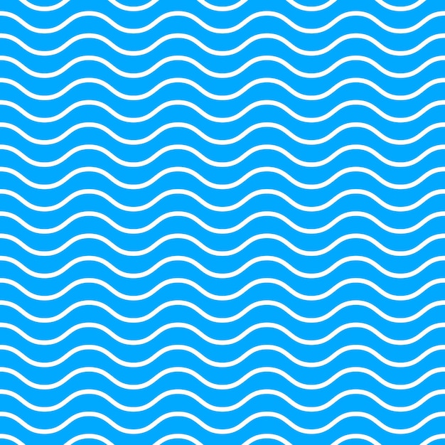 Motif de vagues. Fond simple géométrique. Illustration de style créatif et élégant