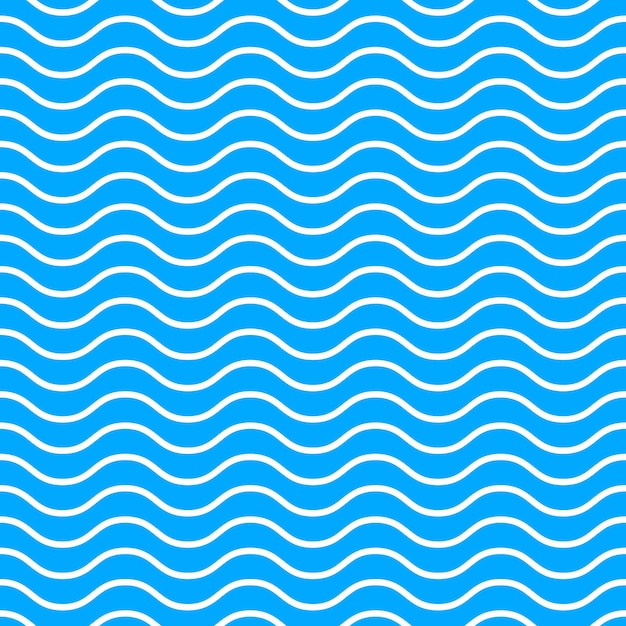 Motif de vagues. Fond simple géométrique. Illustration de style créatif et élégant