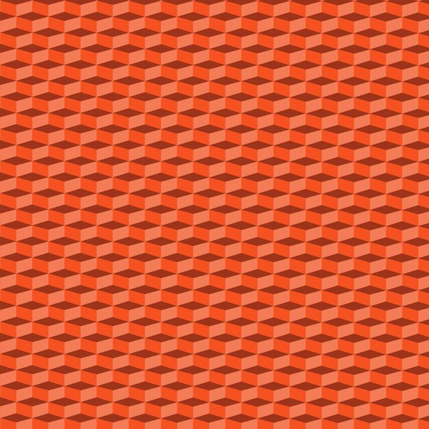 Vecteur motif vectoriel sans couture orange
