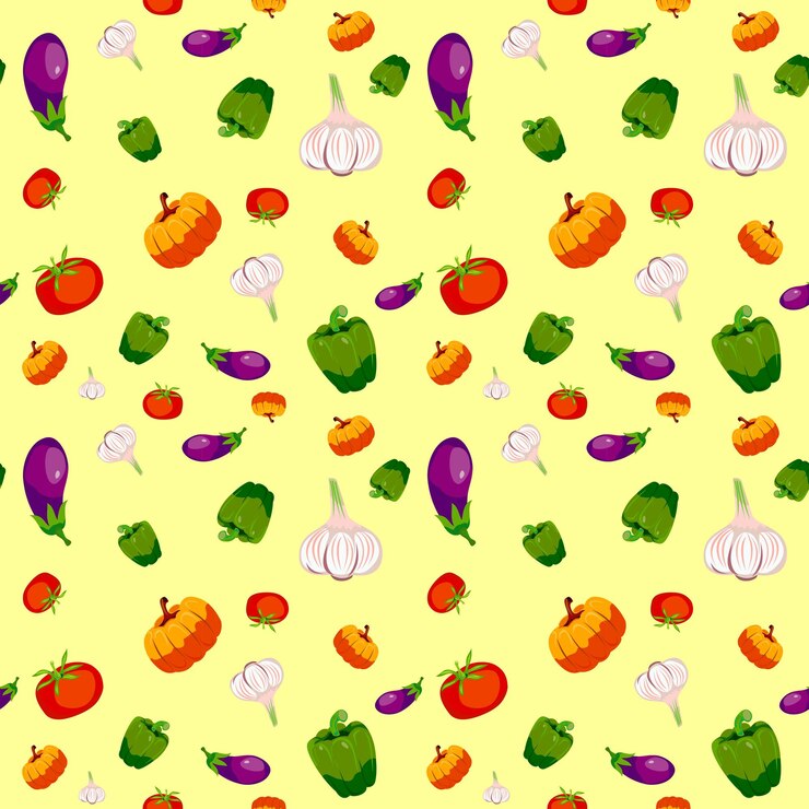 Vecteur un motif végétal vibrant