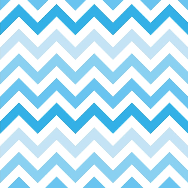 Motif Zig Zag Bleu. Chevrons Sans Soudure De Fond Rétro Design Vintage.