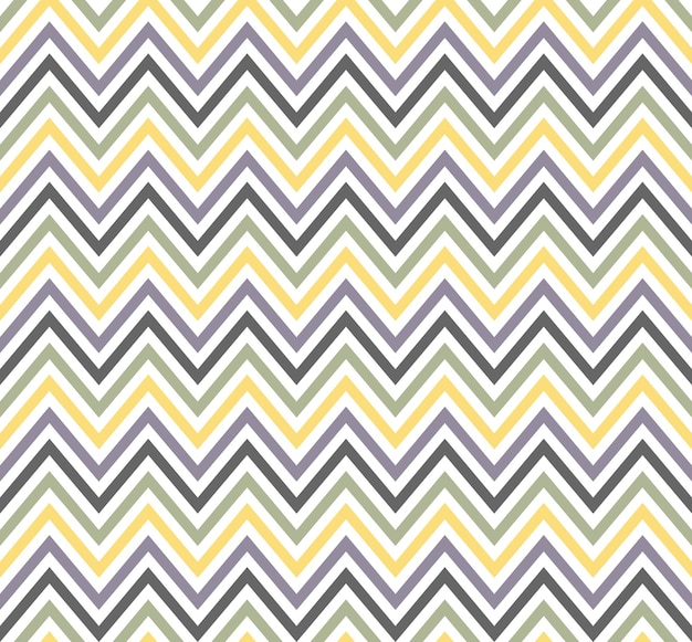 Motif en zigzag. Fond simple géométrique. Illustration de style créatif et élégant