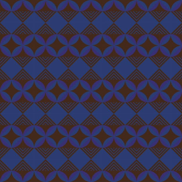 Des motifs abstraits rectangulaires et linéaires sans couture Des motifs géométriques avec des couleurs noires et bleues