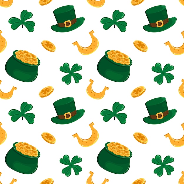 Des motifs amusants et colorés pour la fête de Saint-Patrick