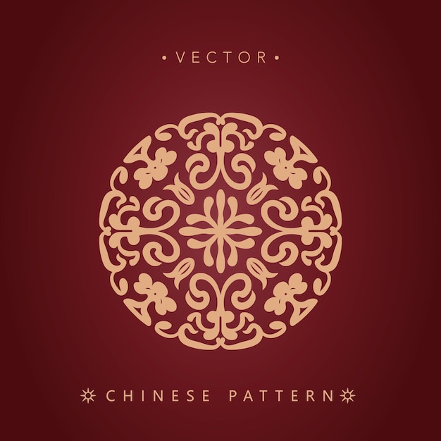 Motifs décoratifs traditionnels chinois