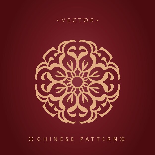 Motifs décoratifs traditionnels chinois