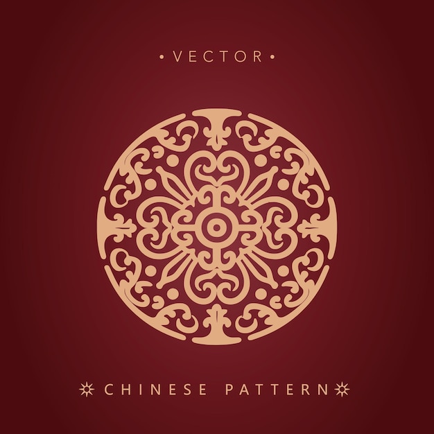 Motifs décoratifs traditionnels chinois