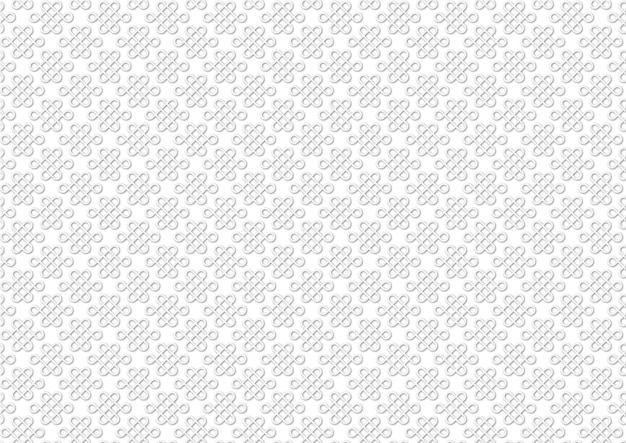 Des motifs géométriques blancs élégants Des motifs d'arrière-plan modernes sans couture