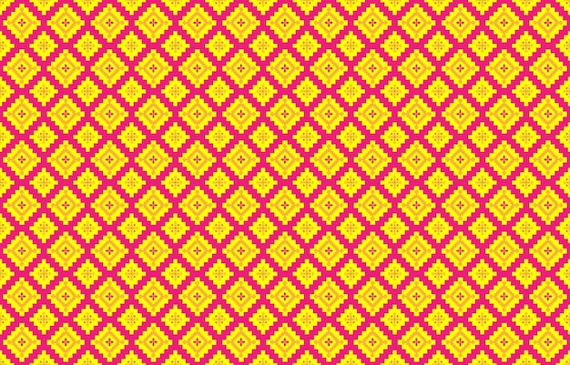 Vecteur motifs géométriques et tribaux abstraits utilisés dans l'industrie du tissu ou de l'impression géométrique
