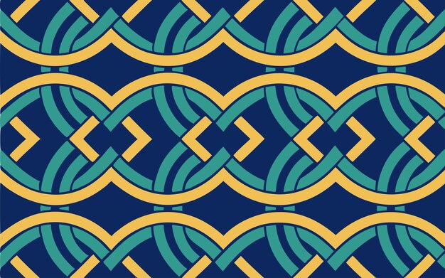 Les motifs de mosaïque sont des motifs de coton en gros plan de surface.