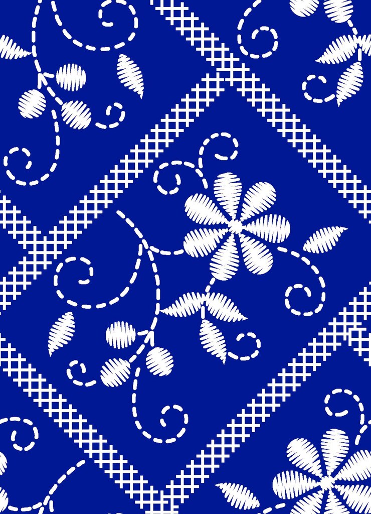 Vecteur motifs pour tissus et textiles