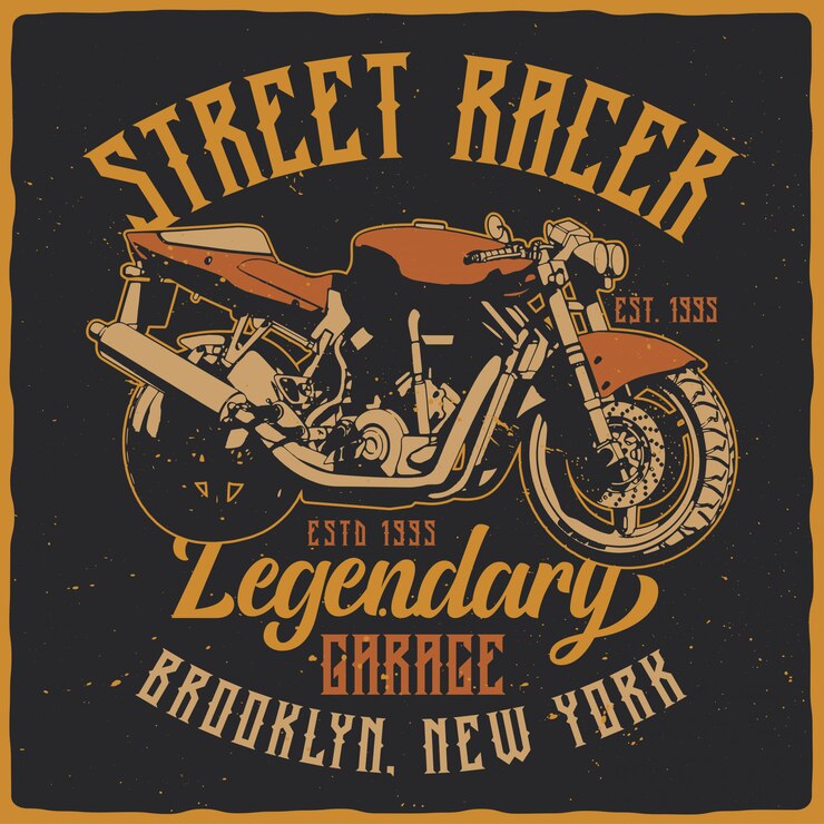 Vecteur moto.