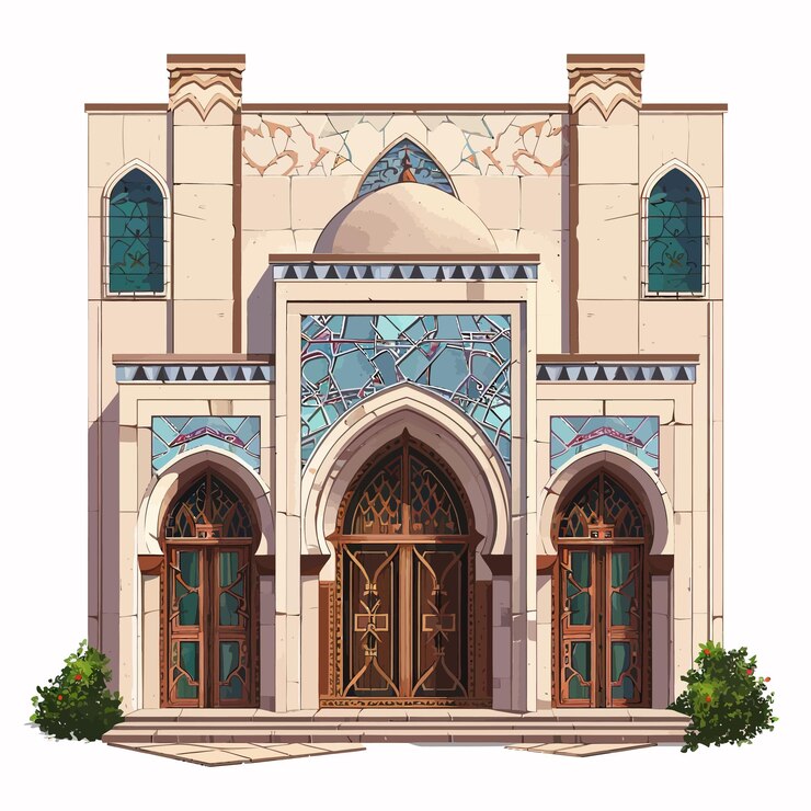 Le Moyen-Orient est une façade traditionnelle.