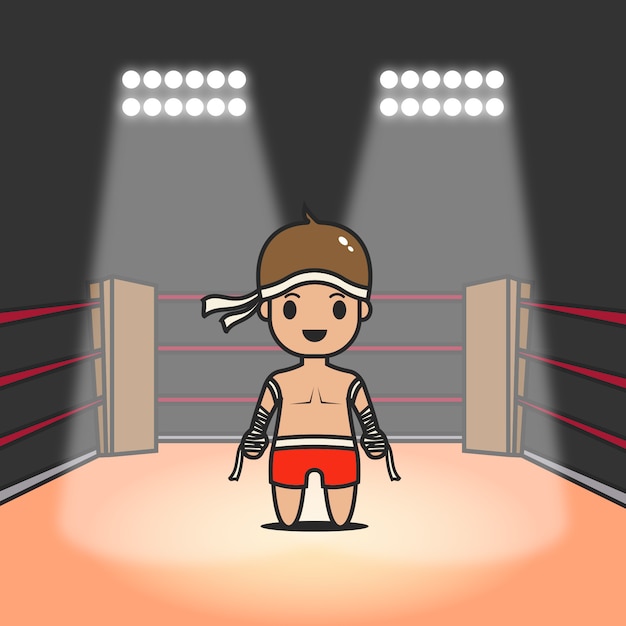 Muaythai Personnage Mignon