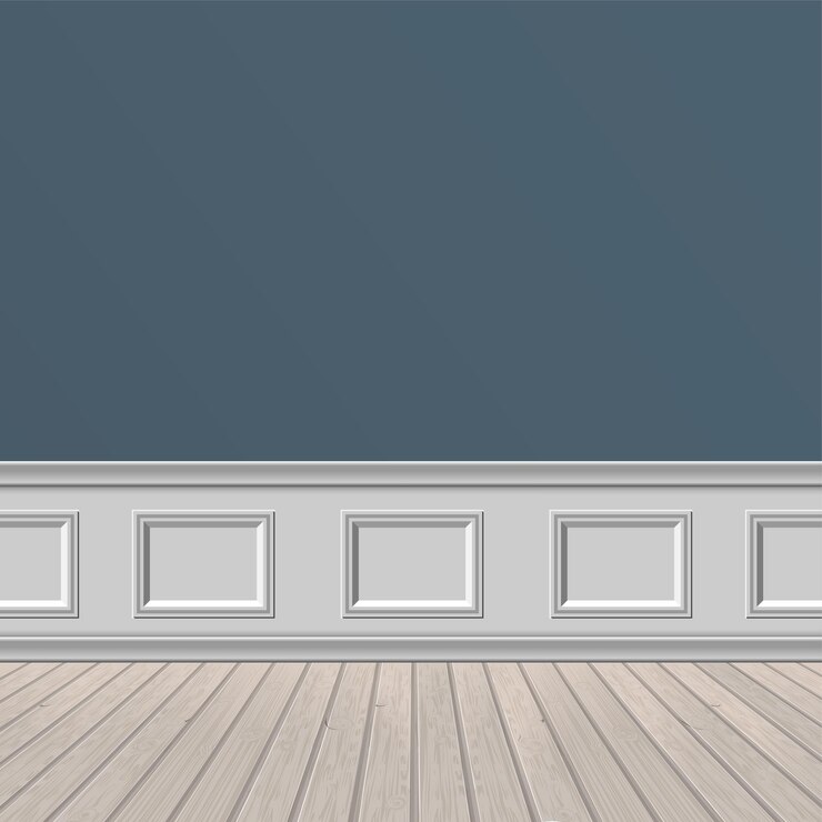 Vecteur mur et plancher en bois